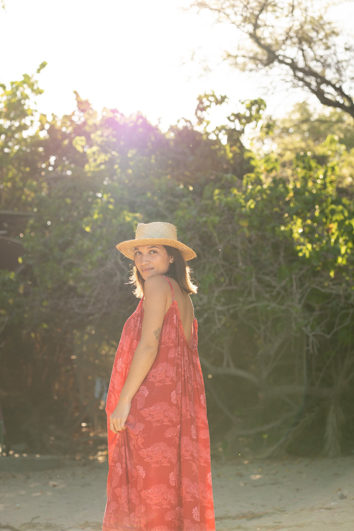 Ōhi'a Lehua Ka'ili Maxi Dress