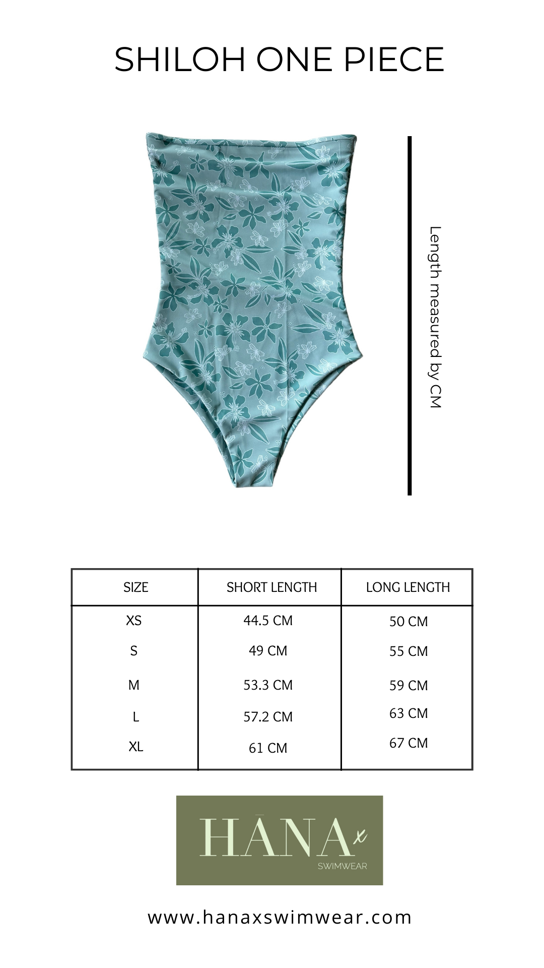 Shiloh One Piece - Short Torso